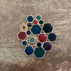 House of Harlow 1960 Multi-Colored Cluster Pendant